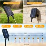 Hopexy 20 Bulb Solar Fairy String Lights