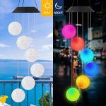 Solar LED Wind Chime Light for Garden Decor