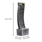 Teamson Home LED Water Fountain with Pump