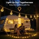 Hopexy 20 Bulb Solar Fairy String Lights