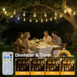 Hopexy 20 Bulb Solar Fairy String Lights