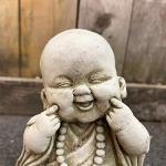 Zen Monk Buddha Garden Statue Ornament