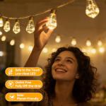 Hopexy 20 Bulb Solar Fairy String Lights