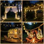 Hopexy 20 Bulb Solar Fairy String Lights