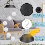 Color Changing LED Solar Wind Chimes Light