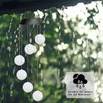 Color Changing LED Solar Wind Chimes Light