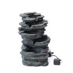 Cascading Tiered Water Fountain with LED Lights