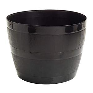 Black 50L Plant Pot Tub for Indoor/Outdoor Use