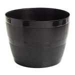Black 50L Plant Pot Tub for Indoor/Outdoor Use