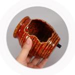 Milisten 4.88 Inch Ceramic Waterfall Fountain