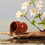 Milisten 4.88 Inch Ceramic Waterfall Fountain