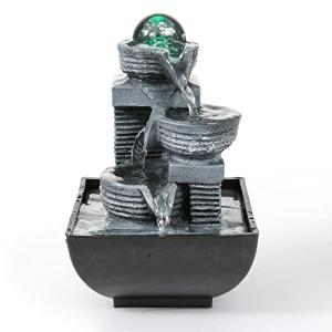 Dyna-Living Indoor Tabletop Fountain with Lights