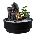 Indoor LED Rock Waterfall Fountain for Relaxation