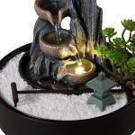 Indoor LED Rock Waterfall Fountain for Relaxation