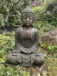 Large Black and Gold Buddha Maze Statue