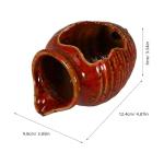 Milisten 4.88 Inch Ceramic Waterfall Fountain