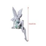 5.5-Inch Sitting Fairy Garden Statue Decor