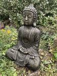 Large Black and Gold Buddha Maze Statue