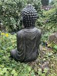 Large Black and Gold Buddha Maze Statue