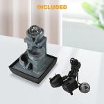 Dyna-Living Indoor Tabletop Fountain with Lights