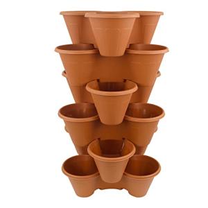 Stackable Strawberry Planter – 6-Tier Vertical Garden