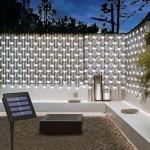 Solar Garden Net Lights with 200 LED Fairy Lights
