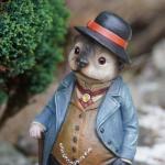 Mr. Otter Resin Garden Sculpture and Decoration