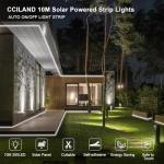 10M Solar LED Strip Lights for Garden Decor