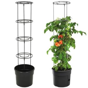 Self-Watering Tomato Planter with 4-Tier Trellis