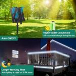 10M Solar LED Strip Lights for Garden Decor