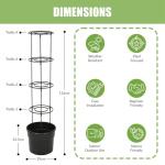 Self-Watering Tomato Planter with 4-Tier Trellis