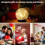 Solar Cracked Glass Ball Lights for Outdoor Decor