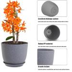 Set of 3 Modern Decorative Plant Pots