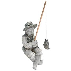Frederic the Little Fisherman Garden Statue