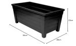 55cm Long Trough Planter for Herbs and Flowers