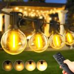100ft Waterproof LED String Lights for Outdoors