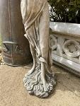 Elegant Lady Garden Statue with Wine Jug