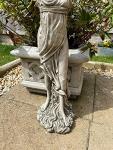 Elegant Lady Garden Statue with Wine Jug