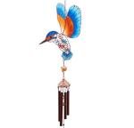 Large Kingfisher Windchime by Giverny Gifts