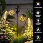 Solar Watering Can Lights for Outdoor Décor
