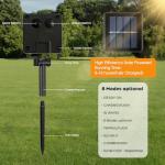 20 LED Solar Mushroom Garden Lights for Outdoors