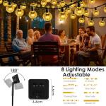 30 LED Waterproof Solar String Lights for Gardens