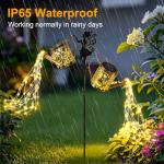 Solar Watering Can Lights for Outdoor Décor