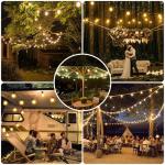 100ft Waterproof LED String Lights for Outdoors