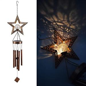 Wind Chimes Solar Lights - LED Star Night Lamp
