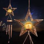 Wind Chimes Solar Lights - LED Star Night Lamp