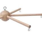 Wooden Mobile Frame Kit with Wind Chimes