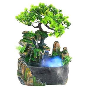Indoor Tabletop Water Fountain with LED Light
