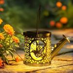Solar Watering Can Lights for Outdoor Décor