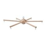 Wooden Mobile Frame Kit with Wind Chimes